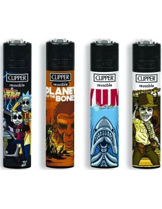 Zapalniczka Clipper wzór VINTAGE MOVIES