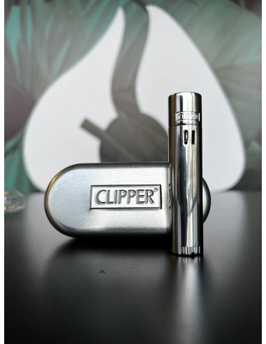 Zapalniczka palnik Clipper JET Metal Silver vaporshop.pl