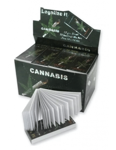 Filtry Cannabis Joint Tips LARGE SIZE 24x58 mm 32 szt.