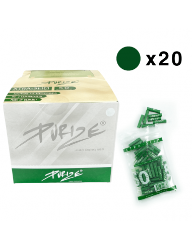Carbon filters Purize XTRA Slim BOX 20 x 50 green