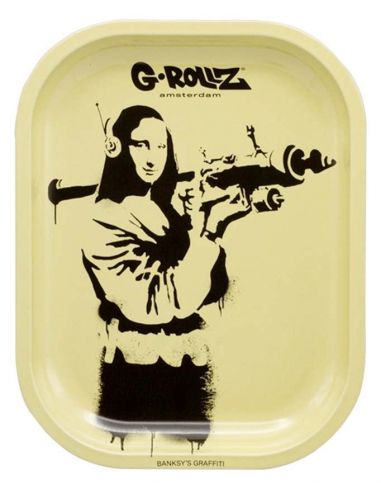 Tray for twisting G-Rollz Banksy Mona Launcher 14 x 18 cm