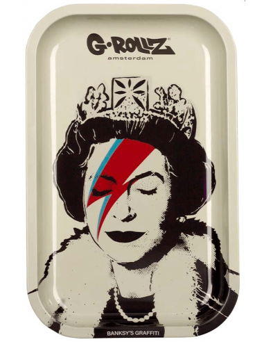 Tray for turning G-Rollz Banksy Lizzie Stardust 17.5 x 27.5 cm