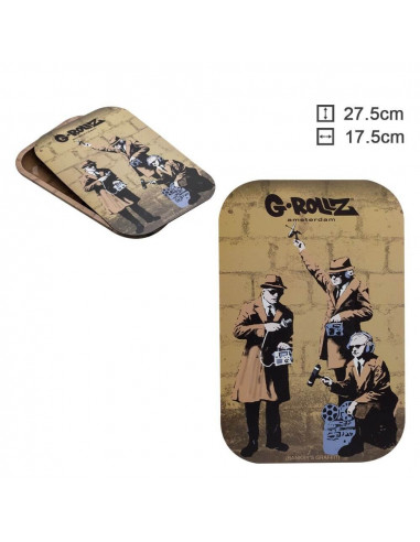 Magnetic cover for G-Rollz Banksy Spy Both 17.5 x 27.5 cm