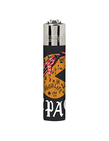 Clipper lighter, pattern ICONIC 2PAC design 3