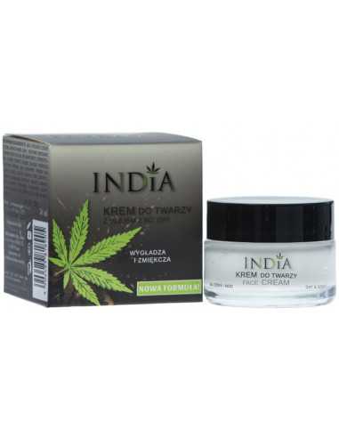 INDIA face cream with hemp oil for day and night