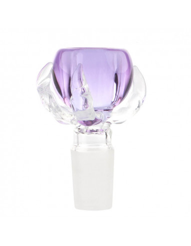 Cybuch do bonga Grace Glass Dragon Paw - szlif 18.8 mm purple