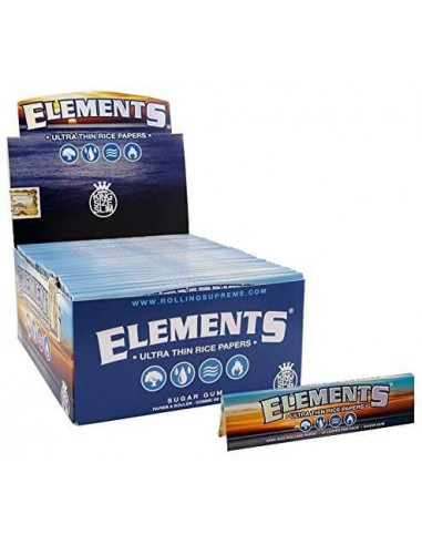 Bibułki Elements Koneser King Size Slim z filterkami BOX