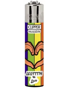 Zapalniczka Clipper wzór RAINBOW PRIDE 2