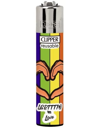 Zapalniczka Clipper wzór RAINBOW PRIDE nadruk 3
