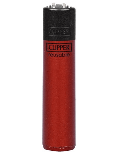 Clipper lighter, pattern CRYSTALS 8 red