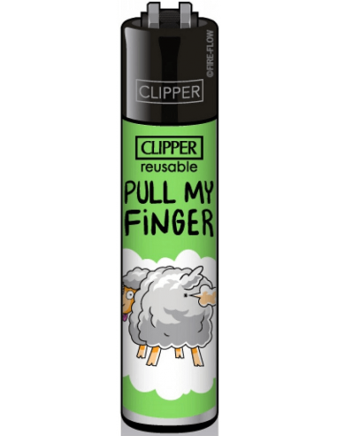 Clipper lighter, pattern MIX SLOGAN 4 -1