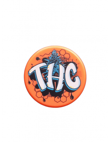 Młynek do suszu Weed Cannabis THC Neon 3 części akrylowy thc
