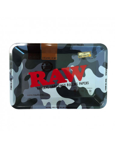 Rolling tray RAW Camouflage MINI 12.5 x 18 cm