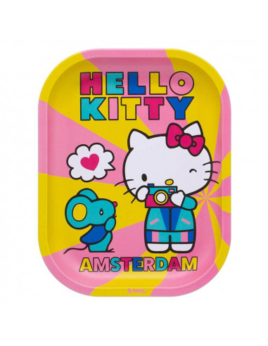 Rolling tray G-Rollz Hello Kitty Retro Tourist 14x18 cm