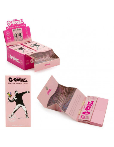 G-Rollz Banksy King Size Slim tissue papers with tray and filters