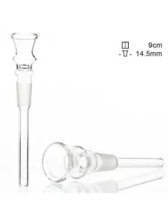 Rura chillum do fajki wodnej długość 9 cm szlif 14.5 mm