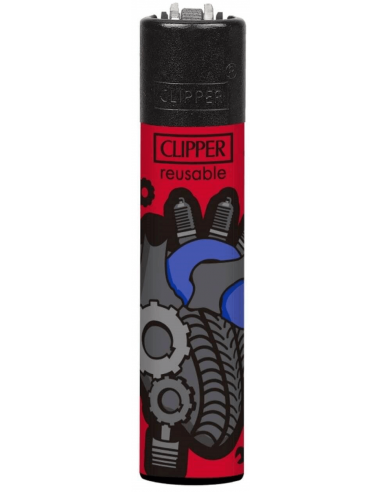 Zapalniczka Clipper wzór MY HEART nadruk 2
