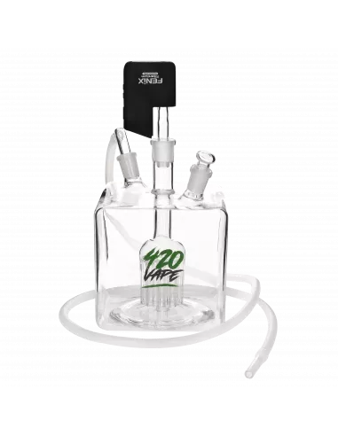 Bomb Qube XL 420VAPE - Bong with a filter for a vaporizer, cut 14.5 mm