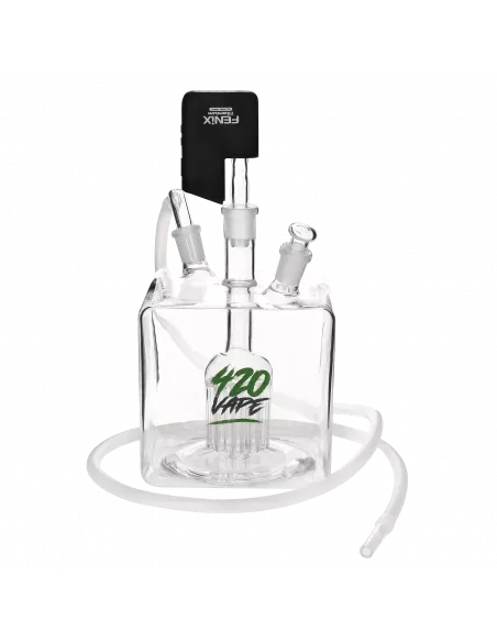 Bomb Qube XL 420VAPE - Bongo do waporyzatora z filtrem szlif 14.5 mm