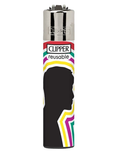 Clipper lighter, OPEN MIND design 1