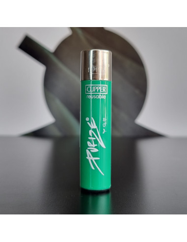 Clipper lighter in PURIZE pattern green