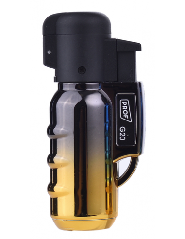 Lighter Prof with Jet Flame 5 colors/BLACK