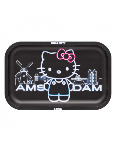 Rolling tray G-Rollz Hello Kitty Neon Amsterdam 17.5 x 27.5 cm