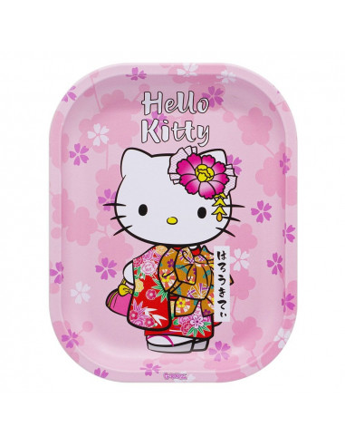 Rolling tray G-Rollz Hello Kitty Kimono Pink 18 x 14 cm