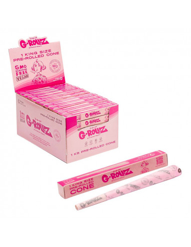 Pink G-Rollz King Size Cone 1 pc.