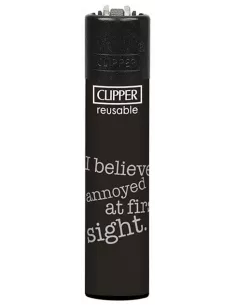 Zapalniczka Clipper wzór ANNOYING QUOTES 2