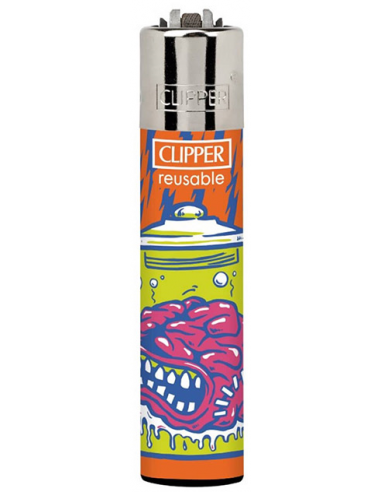 Zapalniczka Clipper wzór PSYCHO FORMALIN nadruk 3