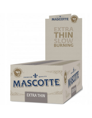Mascotte Organic Hemp short tissue papers THE WHOLE PACK