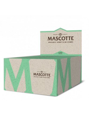 Mascotte Organic Hemp KS Slim tissue papers with filters ENTIRE PACKAGE