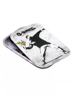 Pokrywa magnetyczna G-Rollz Banksy Flower Thrower 27x17.5 cm