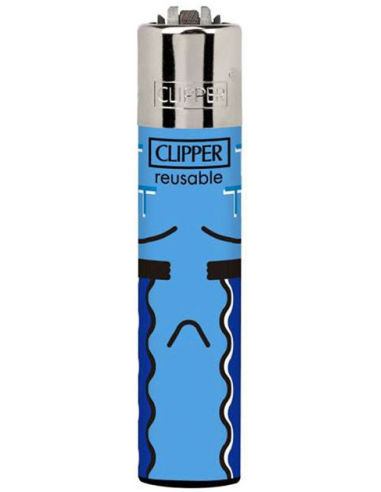 Clipper lighter KAWAII FACES pattern 1