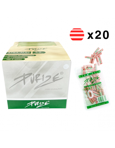 Filtry węglowe Purize XTRA Slim XMAS Edition BOX 20 x 50 szt.