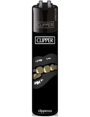 Zapalniczka Clipper wzór LIPS nadruk 1