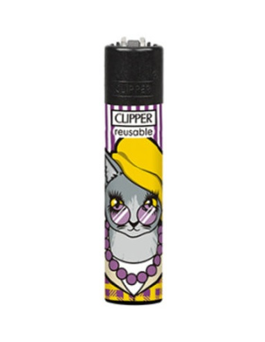 Clipper lighter EXCUSE MEOW pattern 1