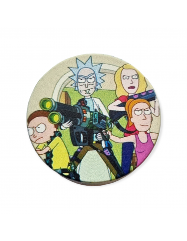 TPLF Grinder Rick & Morty 4 Piece Zinc Alloy Eye Set Durable Heavy Duty  Black Dried Herbs with Small Magnetic Closure for Perfect Closure :  : Home & Kitchen