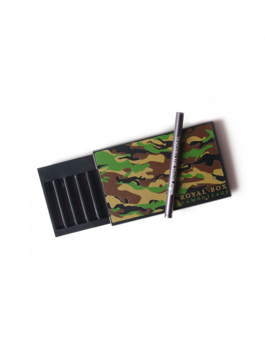 Royal Box Snuff Box - Snuff box with pipe and scale CAMOUFLAGE