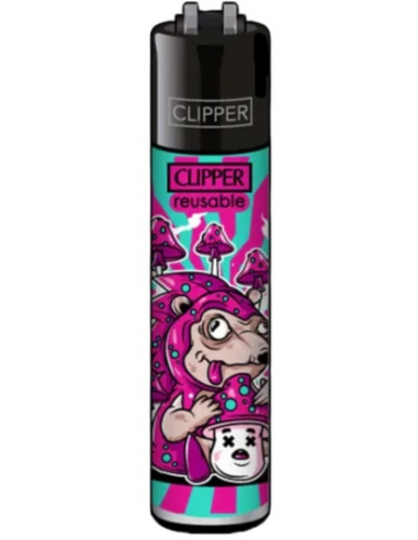 Clipper lighter HEDGEHOG pattern 1