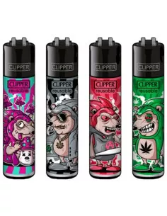 Zapalniczka Clipper wzór HEDGEHOG 4 wzory