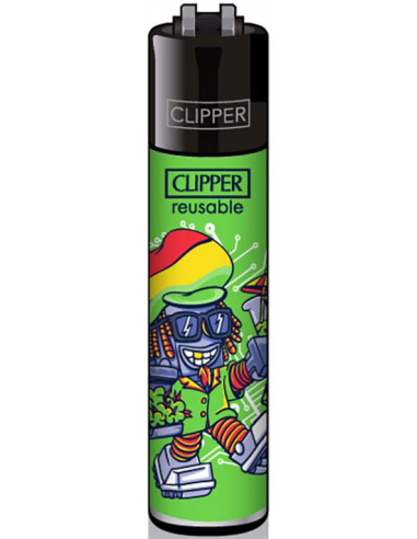Clipper lighter pattern 420 ROBOTS 4