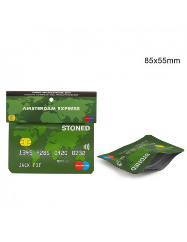 Amsterdam Credit Card odorless drought sachet 85x55 mm