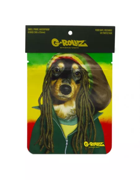 Torebka bezzapachowa G-Rollz Snoop Dogg Reggae 100x125 mm