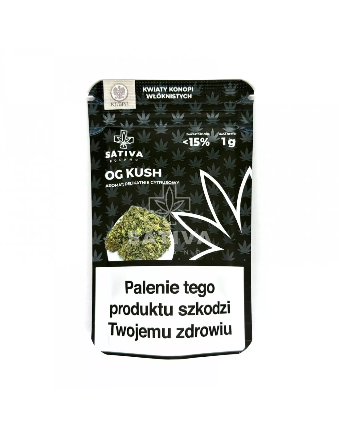 Susz konopny CBD OG Kush Sativa Poland 1g