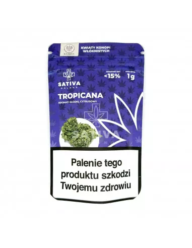 Susz konopny Tropicana Sativa Poland 1g