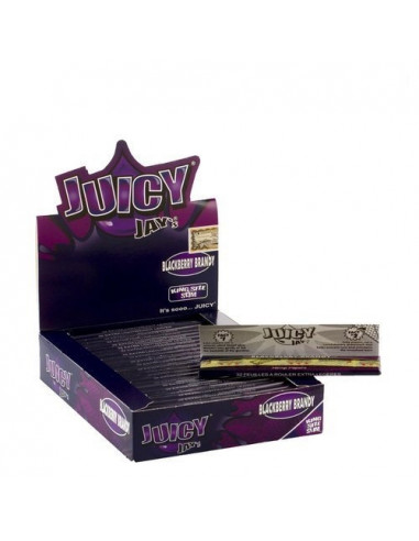Juicy Jays KS Slim Blackberry Brandy Papers WHOLE PACK 24 pcs.