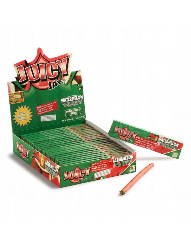 Juicy Jays KS Slim Watermelon Rolling Papers BOX 24 pcs.