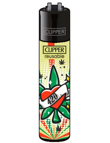 Zapalniczka Clipper wzór 420 TATTOO/3